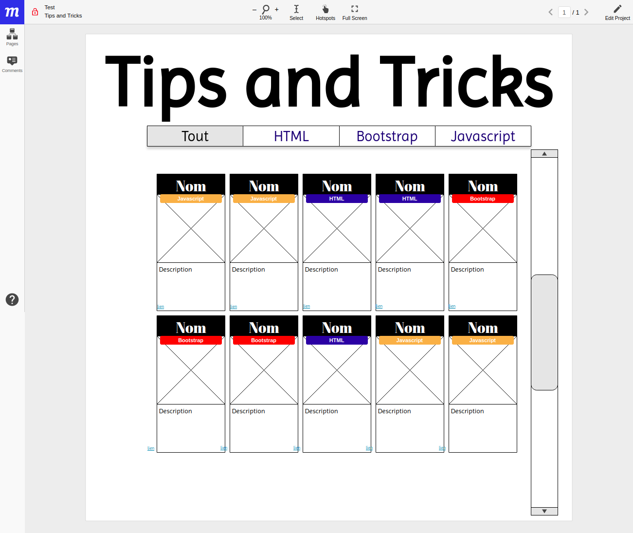 Tricks and Tips